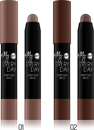 Contouring Stick Bell My Every Day Contour Stick Creamy Formula Lasting Coverage