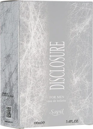 Eau De Toilette Sapil Disclosure White for Men