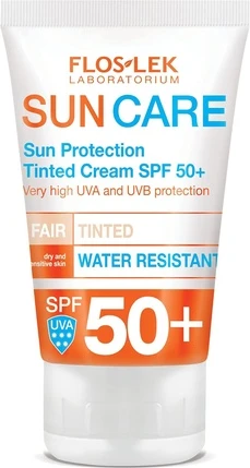 Тонирующий крем Floslek Golden Rose Sun Care SPF 50+