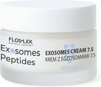 Крем для лица Floslek Exosomes Peptides Cream с экзосомами, повышающий плотность кожи
