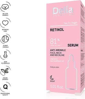 Anti-Aging Serum Delia Cosmetics Retinol