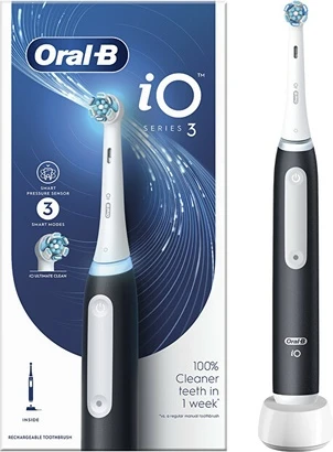 Электрическая зубная щетка Oral-B Series Io 3 Black