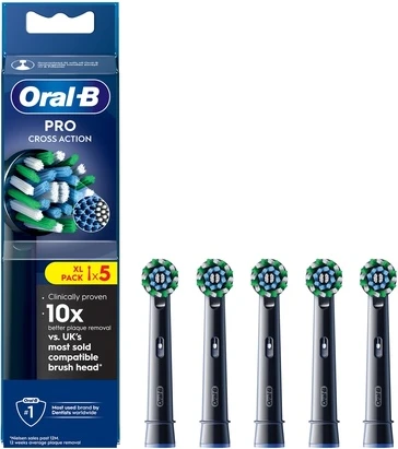 Сменные насадки Oral-B Pro Cross Action Black