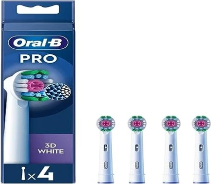 Сменные насадки для зубных щеток Oral-B Pro 3D White