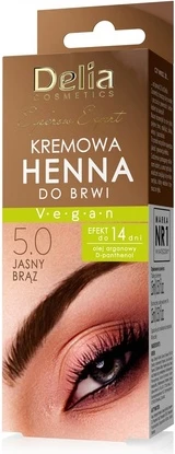 Cream Henna Delia Cosmetics Light Brown