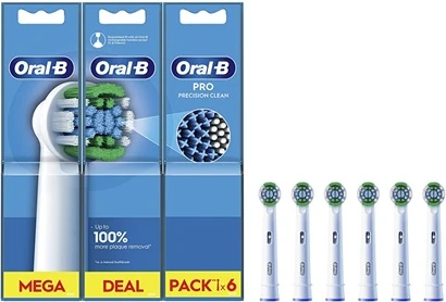 Сменные насадки для зубной щетки Oral-B Precision Clean