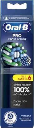 Сменные насадки для зубной щетки Oral-B Pro Cross Action Черная сменная насадка