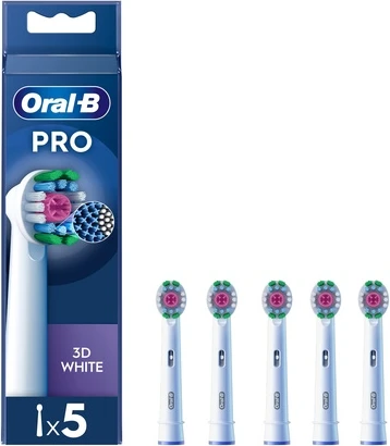 Сменные насадки для электрической зубной щетки Oral-B Pro 3D White