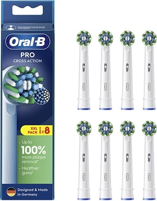 Сменные насадки для зубной щетки Oral-B Cross Action