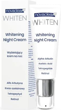 Крем Novaclear Novaclear WHITEN Осветляющий крем для кожи с Ретинолом и Арбутином