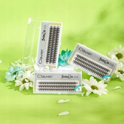Artificial Eyelashes Clavier Double Volume BeDu2o