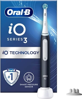 Электрическая зубная щетка Oral-B Io3s Матовый черный