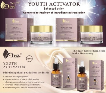 Anti-Aging Serum Ava Laboratorium Ava Youth Activators Peptide Progeline Hydranov Peptancollagen Phytocelltec