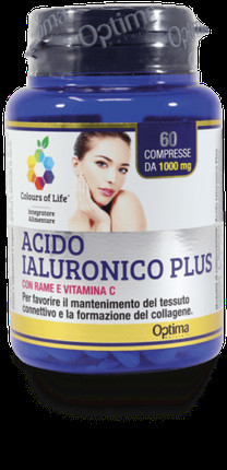 Витаминная сыворотка Optima Naturals Гиалуроновая кислота Плюс с медью и витамином С Colors of Life
