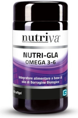 Мягкие желатиновые капсулы Nutriva Nutri-GLA BIO Добавка для кожи