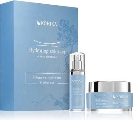 Набор для ухода за лицом Korika HI-TECH LIPOSOME Увлажняющий раствор - Интенсивное увлажнение