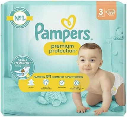 Diapers Pampers Premium Protection