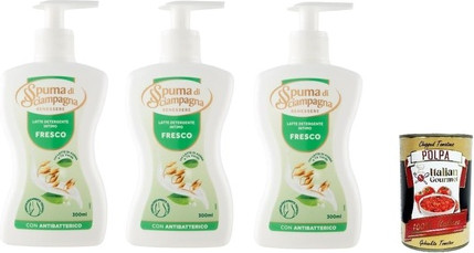 Cleansing Milk Italian Gourmet Spuma Di Sciampagna Fresh Intimate Cleansing Milk + Italian Gourmet Tomato Pulp