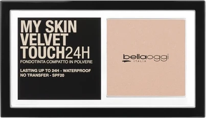 Компактная тональная пудра Bellaoggi My Skin Velvet Touch 24ч