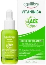 Капли для лица с витаминами Equilibra Vitaminica