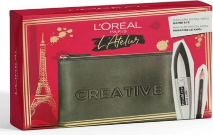 Набор L'Oreal Professional Atelier Pouch с тушью Bambi и карандашом