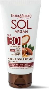 Солнцезащитный крем Bottega Verde Sol Argan Anti-Aging