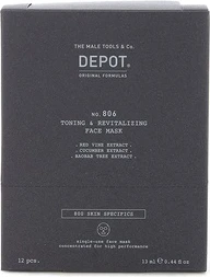Тонизирующая и Оживляющая Маска для Лица Depot