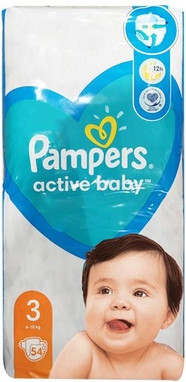 Diapers Pampers Active Baby Mega Size 3
