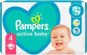 Disposable Diapers Pampers Active Baby