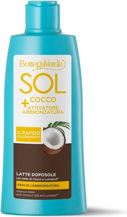 After Sun Milk Bottega Verde Sol Cocco Tan Activator