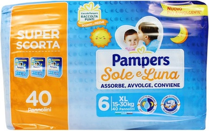 Подгузники Pampers Sun & Moon Super Supply