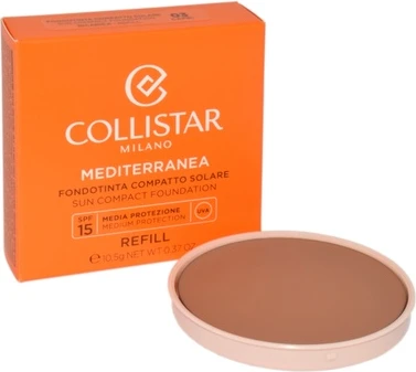 Компактный тональный крем Collistar Mediterranea Sun сменная упаковка