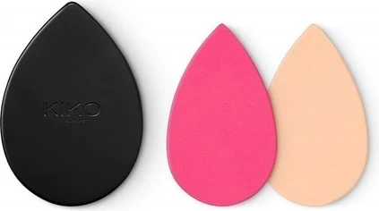 Набор с зеркалом и спонжами-аппликаторами Kiko Milano Beauty Duo Mirror & Sponge Cover Case