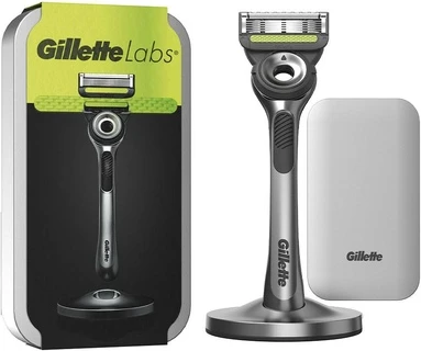 Бритва Gillette Labs С 2 сменными кассетами и дорожным футляром