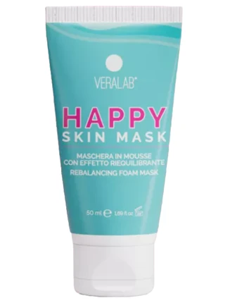 Маска для лица Veralab Happy Skin Mask Балансирующая и Осветляющая