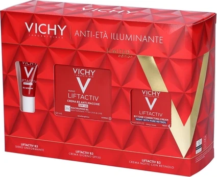 Набор Vichy Liftactiv Подарочный набор для сияния кожи и против пигментации с сывороткой Liftactiv B3 против пигментации