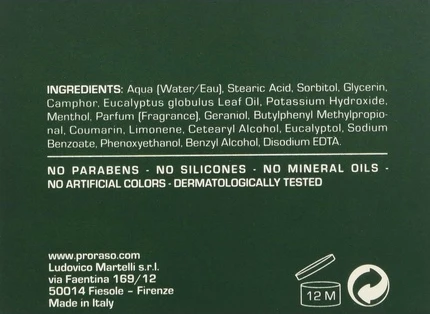 Крем для бритья Proraso