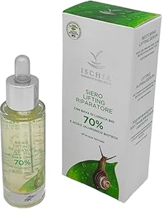 Сыворотка Ischia Лифтинг Восстанавливающая Сыворотка с 70% Улитковой Слизи