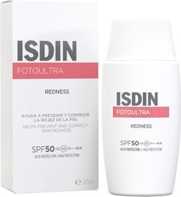 Солнцезащитный крем высокой защиты для лица ISDIN Fotoultra Redness
