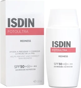 Солнцезащитный крем высокой защиты для лица ISDIN Fotoultra Redness