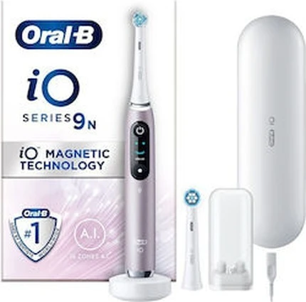 Электрическая зубная щетка Oral-B Io9 Magnetic Rose Quartz