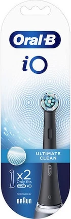 Сменные насадки для зубной щетки Oral-B Io Ultimate Clean Черные