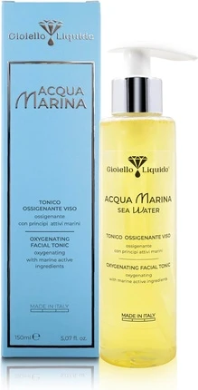 Стягивающий тоник для лица Gioiello Liquido с эффектом очищения пор с гиалуроновой кислотой и макроводорослями