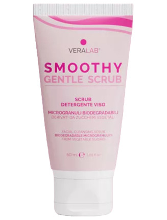 Скраб для лица Veralab Smoothy Gentle Scrub Отшелушивающий и нежный очищающий скраб для лица
