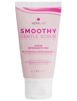 Скраб для лица Veralab Smoothy Gentle Scrub Отшелушивающий и нежный очищающий скраб для лица
