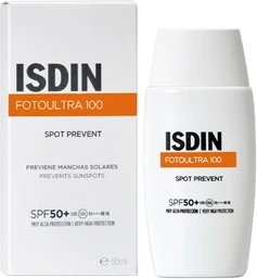 Флюид для лица с защитой от солнца ISDIN Fotoultra 100 Spot Prevent