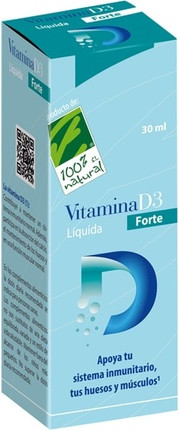 Витаминная сыворотка 100% Natural Vitamin D3 Liquid Strong