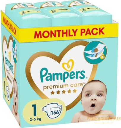 Подгузники Pampers Premium Care