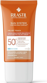 Бархатистый Увлажняющий Солнцезащитный Крем Rilastil Rilastil Velvet Touch