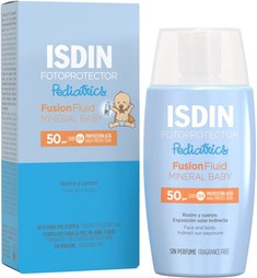 Солнцезащитный лосьон ISDIN Fotoprotector Pediatrics Fusion Fluid Mineral Baby Spf50